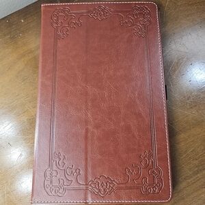 NWT Moko Vintage Style Brown Leather Case - Fire HD 10